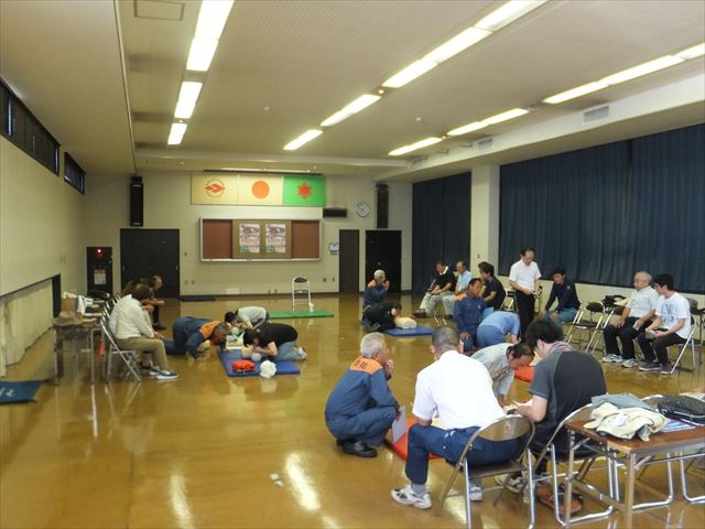 [上平支部]普通救命講習会