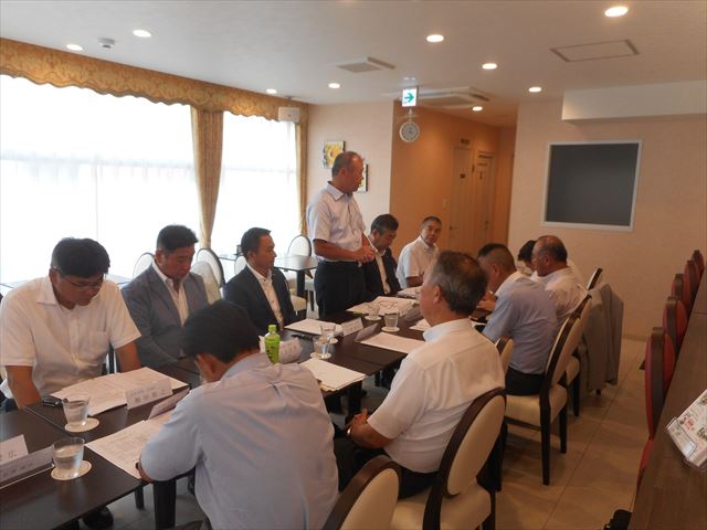 支部長会議(H30.8.1)