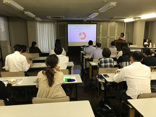 2019年7月アクティブ50-LINEセミナーの様子